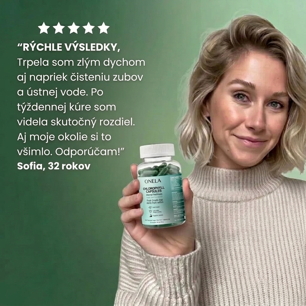 ONELA+ SK | DOPLNOK STRAVY NA NEUTRALIZÁCIU ZÁPACHU