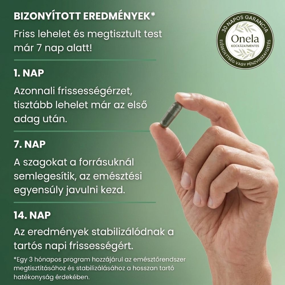ONELA+ | SZAGSEMLEGESÍTŐ ÉTREND-KIEGÉSZÍTŐ